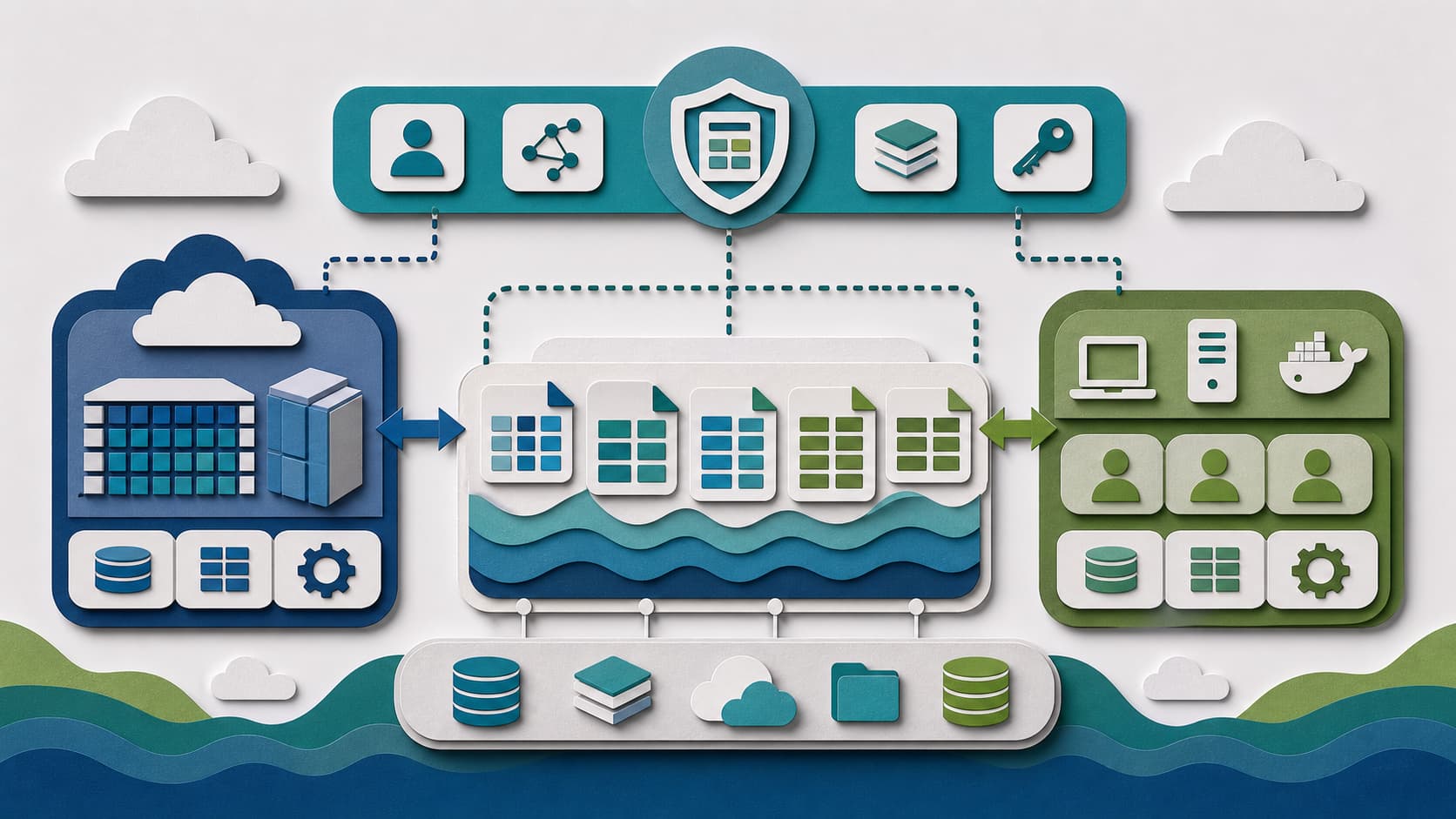 interoperable lakehouse operations architecture map